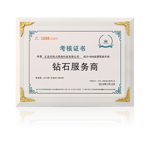 蝉联钻石服务商